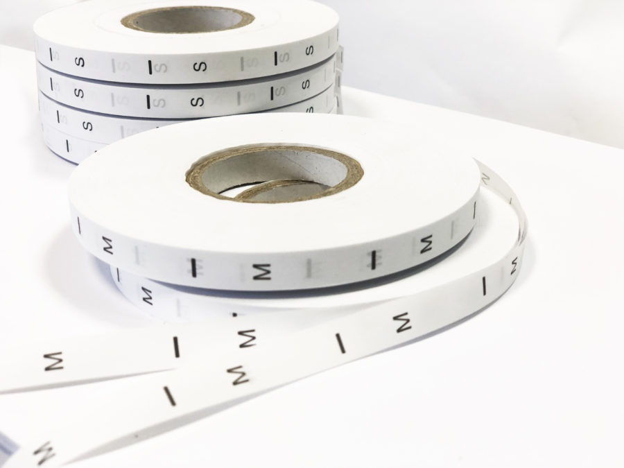 Etichette per vestiti