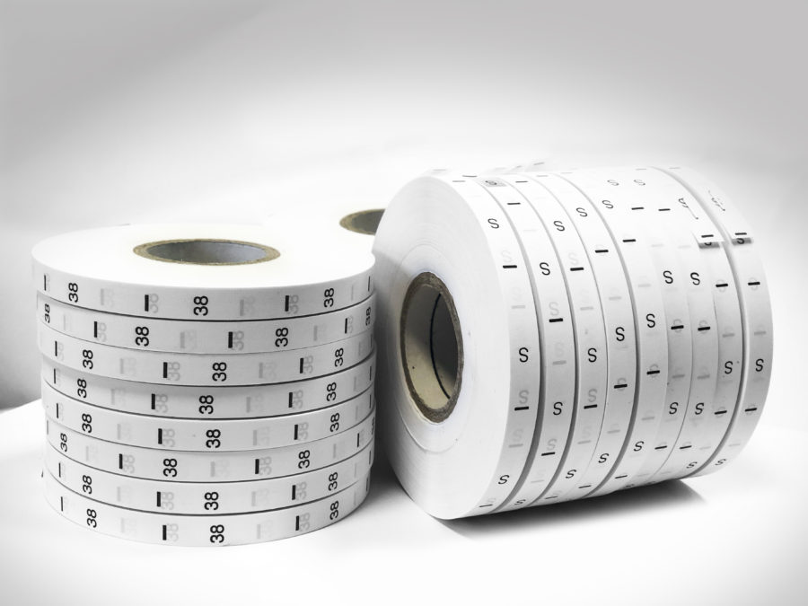 Etichette per vestiti