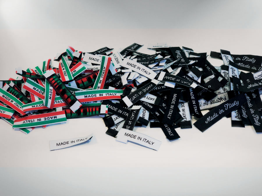 Etichette per abbigliamento